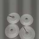 4-Pack Pipe Cover Decoration, Suit for 30mm-55mm Outer Diameter Flange Water Pipe Escutcheon Water Pipe Drain Line Cover for Radiator Pipe/Water Drain Tube [White]