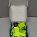 Zacro LED Reflective Vest Running Gear, 5 Lights Colors High Visibility Reflective Running Gear Rechargeable Light Up Running Vest for Walking Running Cycling, Adjustable for Men Women Kids (Bright Green)