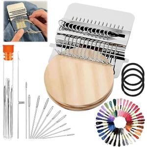 2026 New Knit Patch Kit-Knits Patchs Mending 2.0 Kits, Mini Portable Patch Set with 14 Hooks for Beginners and Craft Enthusiasts, and Stubborn Stains Into Beautiful (A-36 Colors Threads& 9 Needles)