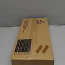 QEEIG Bathroom Floating Shelves for Wall - 15.7" Wall Mounted Shelf Over Toilet Farmhouse Home Decor Display Bookshelf Small 15.7 x 6.7 inch Set of 2, Rustic Brown (008-40BN)