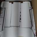 TEAMIX White Monitor Stand Riser - 2 Pack, Wood 2 Tier Adjustable Dual Monitor Riser for Laptop/PC Computer Stand for Desk