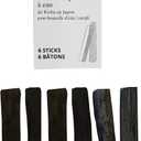 Binchotan Charcoal - Water Purifying Stick From Kishu, Japan for Great-Tasting Water - Each Filters Personal-Sized Water Bottle - 6 Slim Sticks