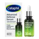 CETAPHIL Advanced Defence Serum for Stressed Sensitive Skin with Gallic Acid & Vitamin E, AM Face Serum, Strengthens Skin Against Daily Stressors, Dermatologist Recommended, 1 fl oz Dropper Bottle