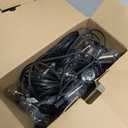 Brightever LED Outdoor String Lights 100FT Patio Lights with 52 Shatterproof ST38 Vintage Edison Bulbs, Outside Hanging Light Waterproof for Porch, Deck, Garden, Backyard, Balcony, 2700K Dimmable (100FT-Warm White, Black Wire)