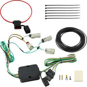 56471 Trailer Wiring Harness Kit 4-Pin, Vehicle-Side Custom Trailer Wire, Fit for 2021-2024 Ford Bronco