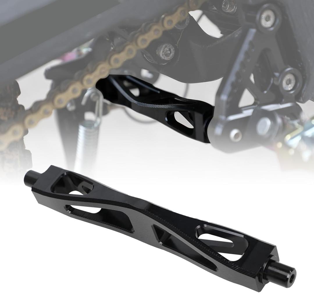 CHANGCHENG Motorcycle Foot Pegs Bracket Talaria Footpegs Holder Reinforced Lever Rest Bracket Support Brace for Talaria Sting MX3 MX4 MX5 Electric Dirt Bike Black