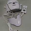 Red Light Mask for Face, 7 Custom Modes with Infrared, 850nm Infrared & Red Light Masks, Portable with Timer for Home Use
