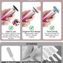 Electric Foot Callus Remover,Foot Scrubber & Callus Remover for Feet Foot Spa Pedicure Tool with 60 Grinding Discs Professional Electric Foot File Ideal (Light Pink)