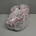 Knyteruna #6 Super Bulky Blanket Yarn for Crocheting - 4 Skeins(Each 10.5oz/300g, 220yds/201m), Chunky Chenille Thick Plush Big Soft Yarn for Crocheting Knitting Blankets, Purple & Grey & Sky