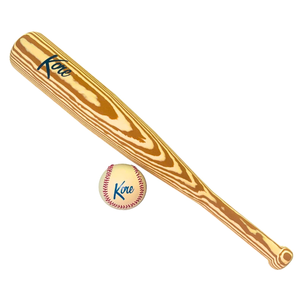 Kore Foam Baseball Bat + Kore Baseball | Foam Baseball and Bat | Great for Indoor Play or Outdoor Play | Great Gift or Stocking Stuffer, 20.5 Inches