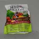 Back to the Roots Heirloom Organic, Non-GMO & USA Grown Seeds, 30ct Herb, Fruit, Flowers, and Veggies (EXP 09/30/26)