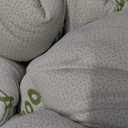 Mattress Topper King Size, Cooling Thick Breathable Viscose Made from Bamboo Mattress pad, Soft Quilted Fitted Mattress Cover with Down Alternative Fill (8-21Deep Pocket) (White)