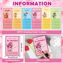 M AMFEOV 36 Pcs Valentines Day Gifts for Kids, Valentines Day Cards School Classroom with Finger Lights