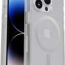 OtterBox iPhone 14 Pro Max (Only) Symmetry Clear Series+ Case - Clear - Ultra-Sleek - Snaps to MagSafe - Raised Edges Protect Camera & Screen - Non-Retail Packaging