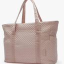 BAGSMART Large Tote Bag For Women, Travel Shoulder Bag Top Handle Handbag with Yoga Mat Buckle for Gym, Work, Travel