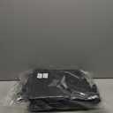 Dog Bike Basket Foldable Pet Bike Carrier Backpack with Safety Strap, Waterproof Pet Bicycle Basket for for Small Cats Kitten Puppy Dogs (Black)