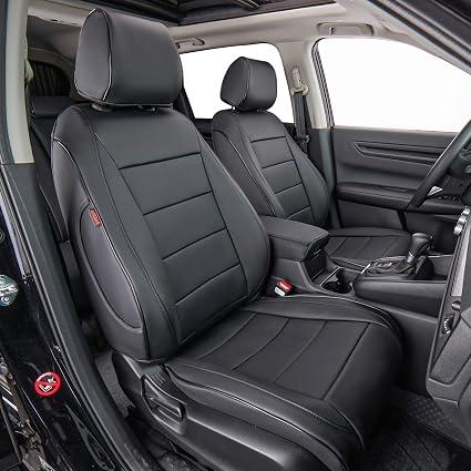 EKR Car Seat Covers for Honda CRV 2023-2027 Leatherette Full Set
Custom Fit for Honda CRV 2023 2024 2025 2026 2027 Easy-Wipe Protection,Faux Leather(Black)