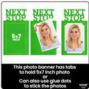 KatchOn, K-12 Graduation Photo Banner 5x7 - Photo Cards 12+6 | Grad Banner 2026 Personalized | Green Grad Picture Display, 2026 Graduation Decorations | Grad Party Decorations 2026