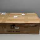 Zonon 1 Pcs 10lb Fire Extinguisher Cabinet Wall & Surface Mount 27 3/8 H x 13 7/8 W x 6 1/2 D White Steel Fire Extinguisher Box Wall Mount Extinguishers Case Holder with Handle for Outdoor Indoor