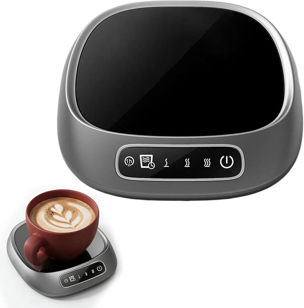 USB Powered Coffee Cup Warmer, with Three Adjustable Temperature Settings and an Automatic Power-Off Function, it is Suitable for Various Scenarios Such as Desktops, Kitchens, and Travel