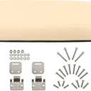 waltyotur Beige Front Seat Bottom Cushion Replacement for Club Car DS 2000.5 -Up Golf Cart