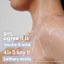 Dove Fragrance Free Body Wash Ultra Sensitive Gentle all-over Cleanse 10 Essential Ingredients 18.5 oz