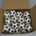 Remuuly 24 Pcs Soccer Ornaments for Christmas Tree Bulk Mini Soccer Stress Ball Decor 2.5 Inch Foam PU Decorative Sports Hanging Ornaments for Holiday Party Favor Carnival Reward Gift Bag Fillers