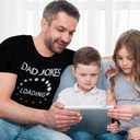 Dad Jokes Shirt for Christmas Fathers Day Birthday Gifts for Men from Daughter Son - Funny Shirts for Dad Gifts (XX-Large)