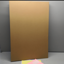 Rsgift 48 x 36" Tri-fold Poster Boards,Premium Corrugated Presentation Boards with Double Sided Tapes,Display Boards for School Project,Exhibitions,Business Presentation(4 PACKS)
