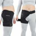 3D Hip Ice Pack Wrap After Surgery with 2-Layer Cooling Gel, Ice Pack for Hip Replacement Surgery with Evenly 45-Min Cold Therapy for Sciatica, Fracture, Cold Compress Hip Brace Physical Recovery
