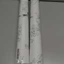 2 x Peel and Stick Wallpaper Black and White Contact Paper Floral Bird Wallpaper Boho Removable Wallpaper Decorative Self Adhesive Wallpaper Contact Paper for Cabinets Wall Paper 17.3" x 118"