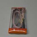 Bocasal for MagSafe Crossbody Wallet Case Compatible with iPhone 16 Pro, RFID Blocking Protective Purse Case with Card Slots Holder Kickstand Wrist Strap Lanyard Zipper 6.3 Inch 5G (Rose Gold)