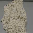 MakeMeChic Women's Plus Size Crochet Tops Floral Dolman Sleeve Summer Spring Top (X-Large Plus)