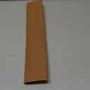 1P Genuine Leather seat Belt Cover pad,Real Cowhide Soft Seatbelt Protect Strap Shoulder Cushion,Odor-Free & Peel-Resistant,12x2.4inch,fit car Accessories,Backpack, Shoulder Bag (Orange Brown)