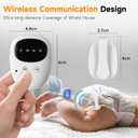 Bed Wetting Alarm for Boys and Girls, Wireless Pee Alarm with Magnetic Sensor,High Sensitivity, Loud Sound, Strong Vibration, Bedwetting Solutions for Kids and Elderly