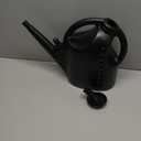 Amazon Basics, Watering Can, Black, 2.64 Gallon Capacity