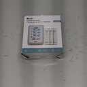 Indoor Outdoor Thermometer Wireless with 3 Sensors, 4.5 Inch Display with 330ft Range and Adjustable Backlight (Colorful)