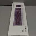 Wireless Keyboard and Mouse Combo,Quiet Click,Full Size Design with Number Pad,Ergonomic Mouse with 5 DPI,Sleep Mode-GAMCATZ 2.4G Slient Portable Cordless Combo for Laptop/PC/Computer/Mac(Black)