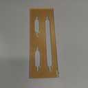 9"3" Inches Picture-Hanging Keyhole Templates