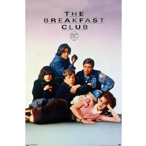 24X36 The Breakfast Club - One Sheet Wall Poster, 36L" x 24W", Unframed Version