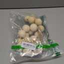 OMISHE Extra Large Wood Bead Garland with 1.6" Diameter Wooden Beads and Tassels, 41" Long Rustic Farmhouse Country Decorative Beads for Home Tiered Tray Decor, Natural Beige