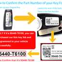 Keyless Entry Remote Control Smart Key for Hyundai Genesis GV80 2021