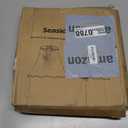 Scalloped Lamp Shades Set of 2, White Lamp Shade with Petal Edge Braid, 6.1"Top x 13"Bottom x 9.6"High, Bell Lamp Shades for Table Lamps Floor Lamps, Spider, Harp Holders Included, Easy Assembly