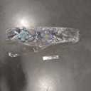 Wesiti Metal Flower Wall Decor Vintage Spring Metal Flower Wrought Iron Scroll Sculpture 15.7''x3.7'' Farmhouse Leaves Wall Decor with Nails for Spring Living Room Bedroom Indoor Outdoor(Blue)