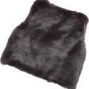 LJYH Baby Girls Dark Gray Faux Fur Vest Children Spring Autumn Outerwear jackets (0-3 Months)