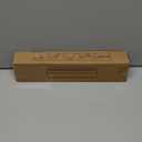 Plastic Wrap Dispenser with Cutter | Black | Fits 12-Inch Wide, 100-Foot Rolls (Up to 1.65" Diameter) | with Cling Film | Magnetic & Suction