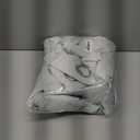 DUALIFE Greyish White Bedroom Curtains with Grommet 72 Inch Length Curtains Panels for Kids Bedroom Thermal Insulated Room Darkening Window Drapes for Living Room 42x72 in,2 Panels