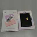 ESR Aura Clutch for MagSafe Wallet for Women, 5 Card Holder, RFID Blocking, MagSafe Sticker Included, Magnetic Wallet for iPhone 17e/17/16/15/14/13/12 Series (Not mini), Select Samsung Devices, Black