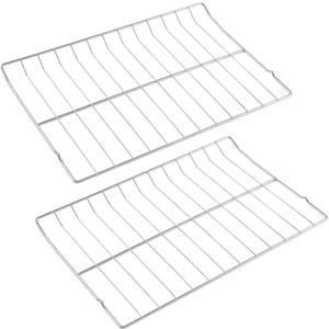 Upgraded DG75-01001C Oven Rack Replacement for Samsung Stove Oven Parts DG75-01001D Range Rack-flat for Samsung Oven Accessories NX60A6511SS NE63A6511SS DG75-01001A Stainless Steel Oven Rack 2Pcs