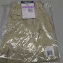 French Toast Girls Adaptive Bermuda Shorts with Hook and Loop Closure (Beige)